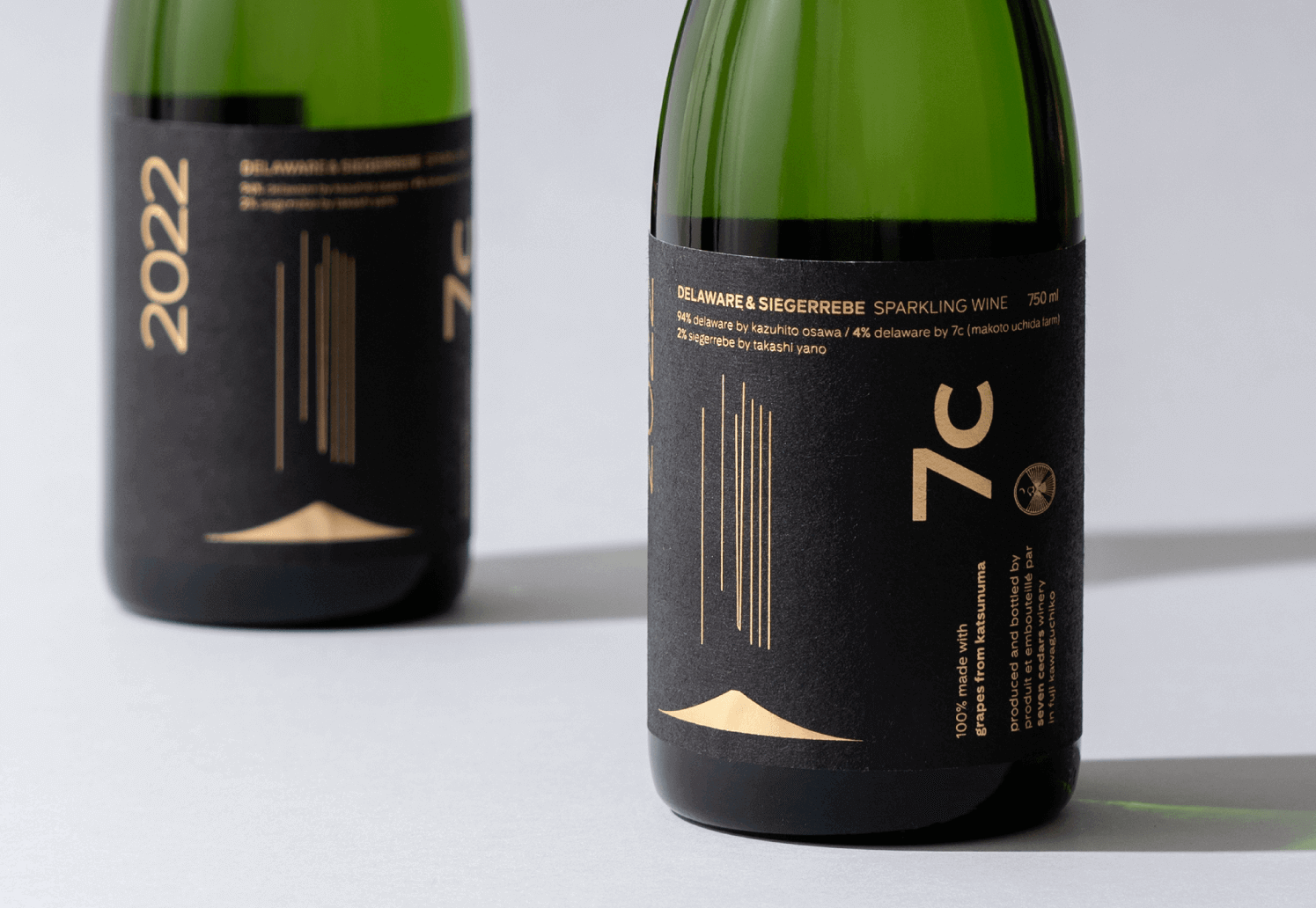 DELAWARE & SIEGERREBE SPARKLING WINE 2022｜デラウェア ＆ ジーガレーベ スパークリングワイン