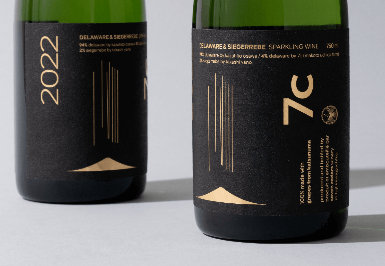 DELAWARE & SIEGERREBE SPARKLING WINE 2022｜デラウェア ＆ ジーガレーベ スパークリングワイン